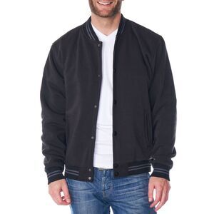 Alpine Swiss Tyler Mens Varsity Baseball Jacket Casual Letterman Bomber Jacket